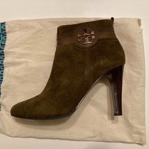 Tory Burch Suede Booties Size 11